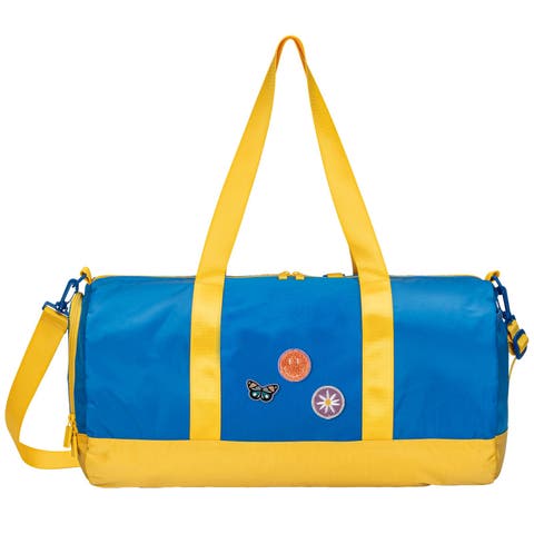 Customizable Duffel Bag + 3 Patches Bloom Set