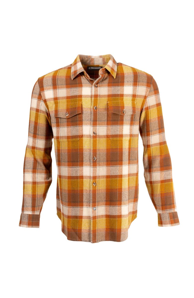 Mountain Khakis Gatlin Flannel, Main, color, Rust
