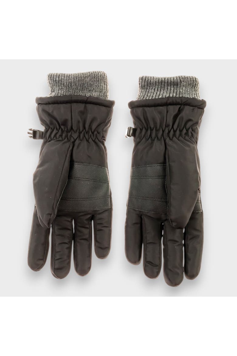 Women's Winter Ski Gloves, Alternate, color, Black