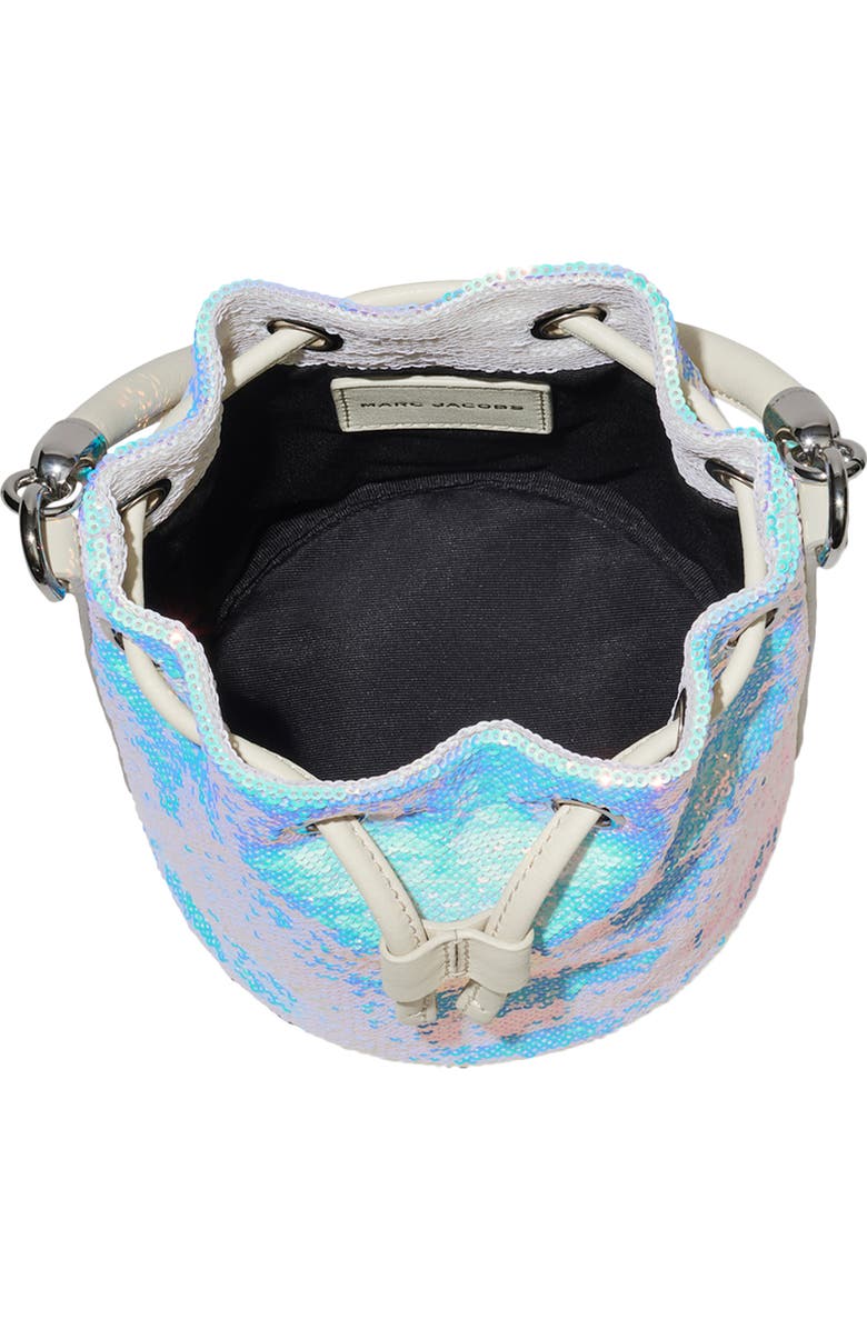 Marc Jacobs The Sequins Mini Bucket Bag, Alternate, color,
