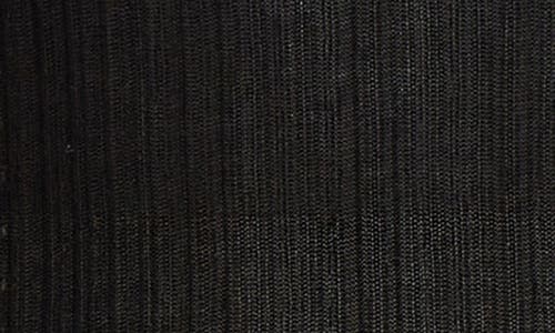 Nackiyé Nackiyè Keep Close Cotton & Silk Rib Henley In Noir