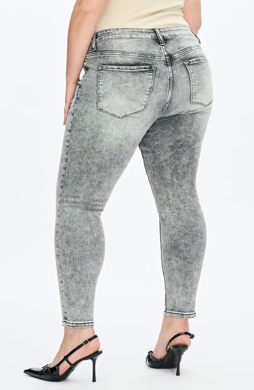 Bayeas Ankle Skinny Leg Jeans In Gray
