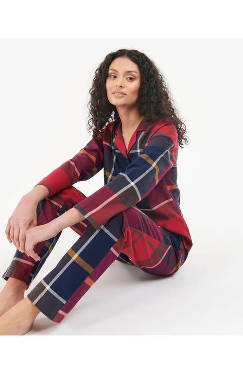 Barbour Ellery Large Tartan Check Cotton Pajama Set