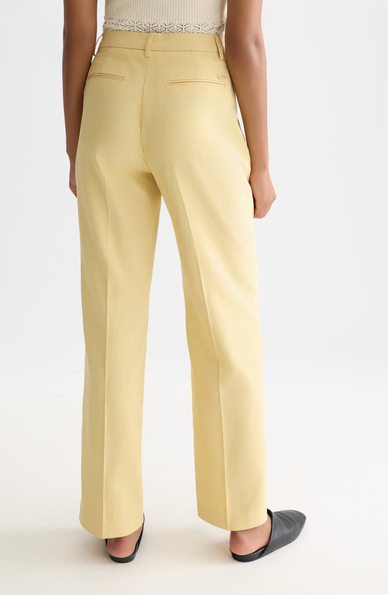 Scotch & Soda Edie High Waist Wide Leg Pants, Alternate, color, Parsnip