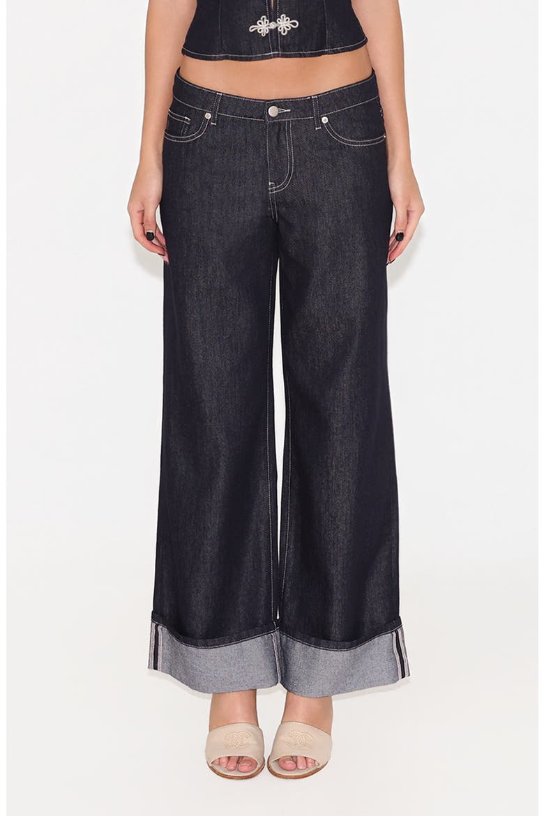 Tilda Low Waist Wide Leg Jeans, Main, color, INDIGO