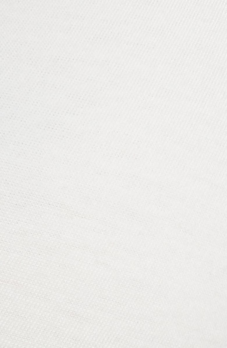 Skarlett Blue Adorned Cotton Blend Underwire Bra, Alternate, color, White