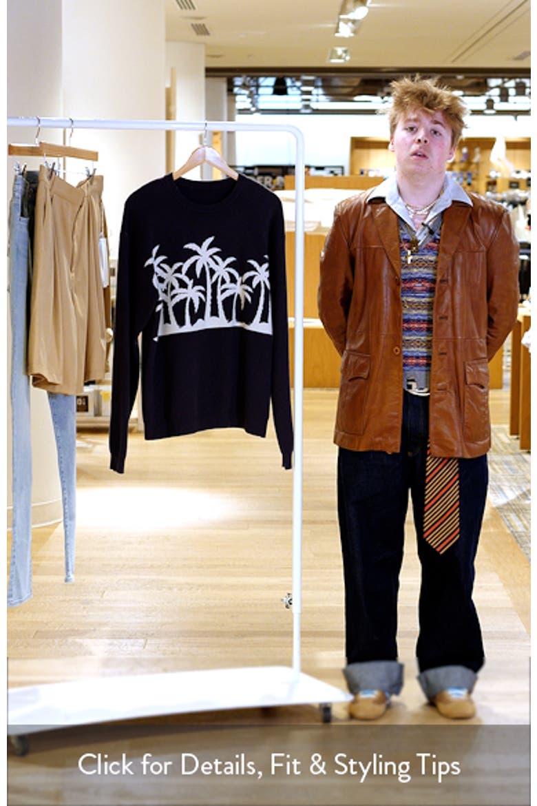 Palm Beach Knit Crewneck Sweater video