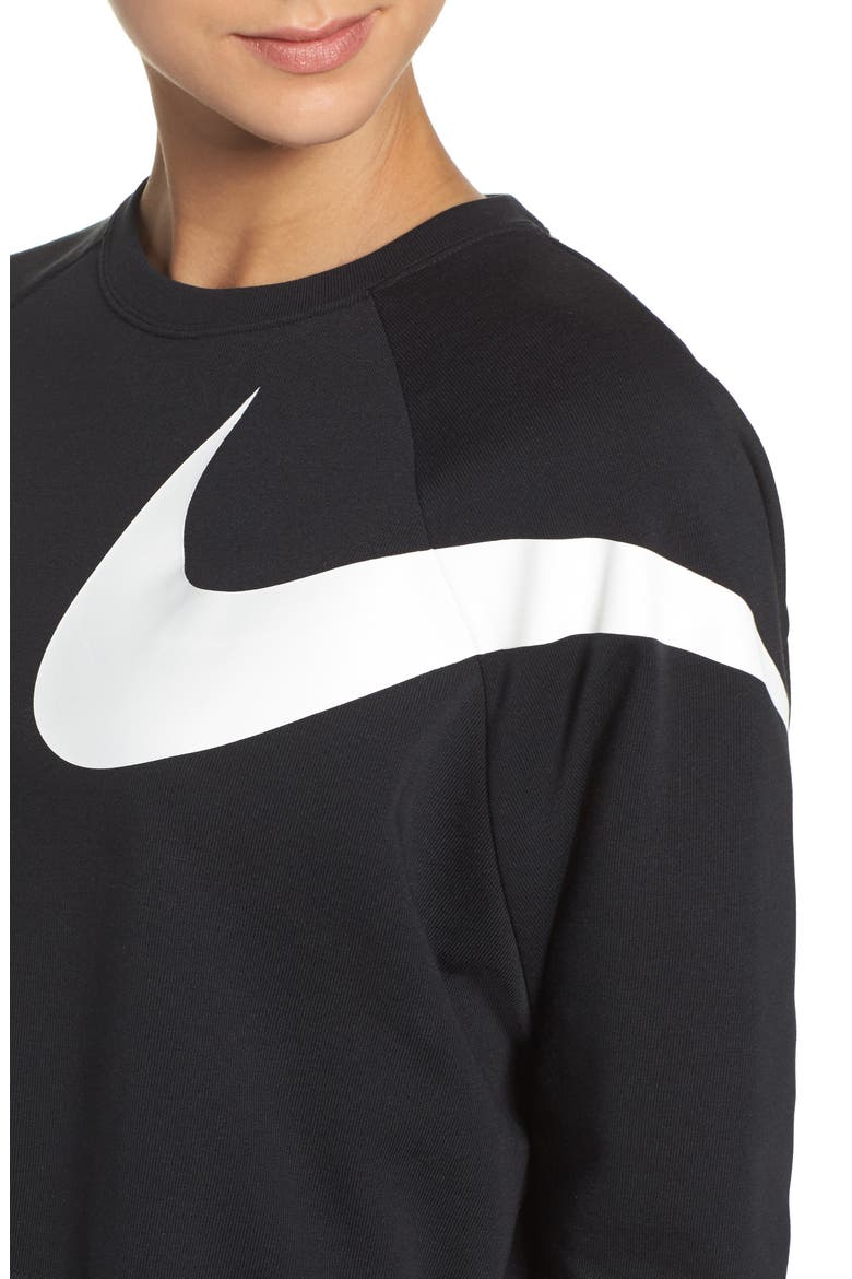 Dry Versa Training Crop Top, Alternate, color, BLACK
