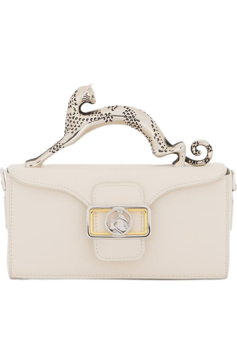 Lanvin Nano Pencil Cat Leather Bag, Main, color,