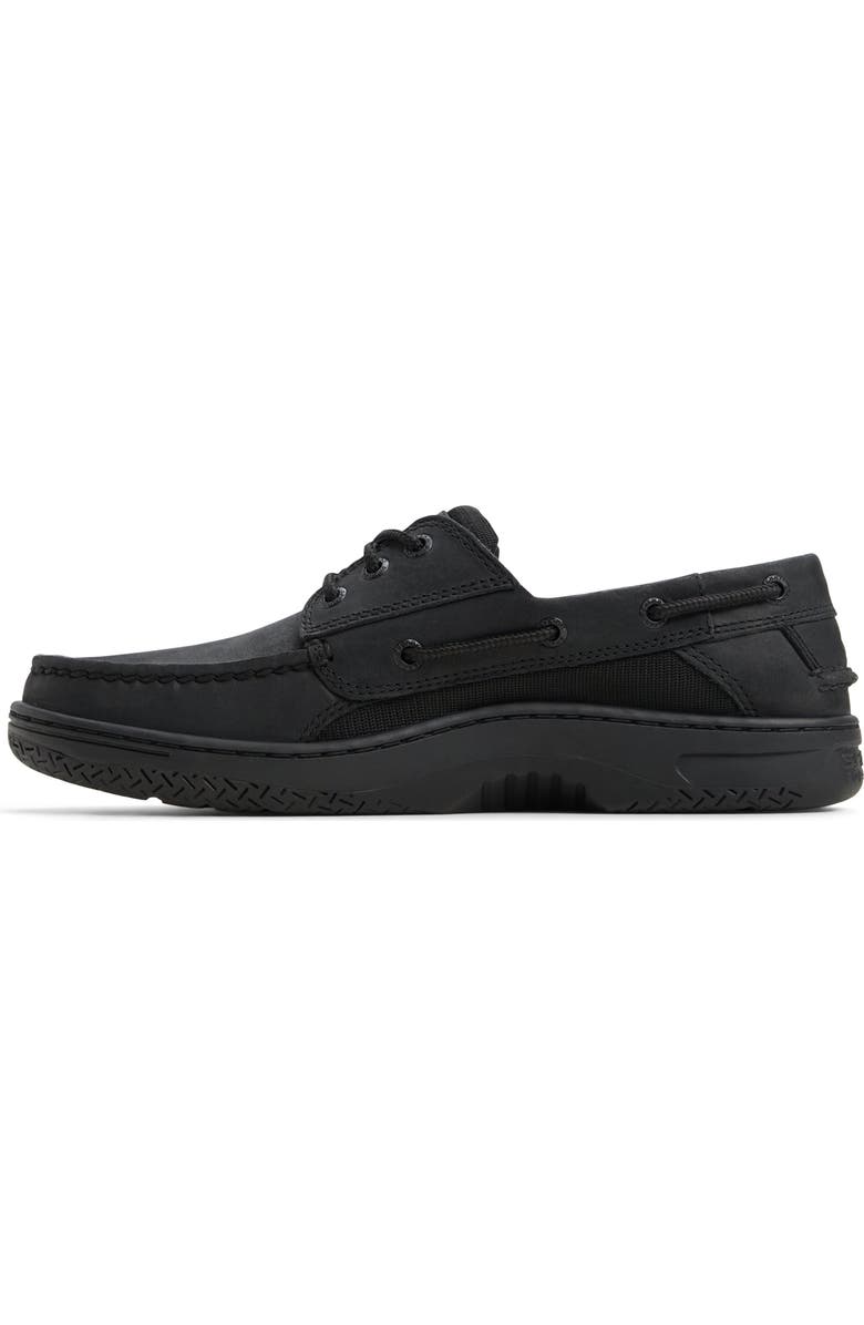 Sperry Billfish<sup>™</sup> 3-Eye Boat Shoe, Alternate, color, Black