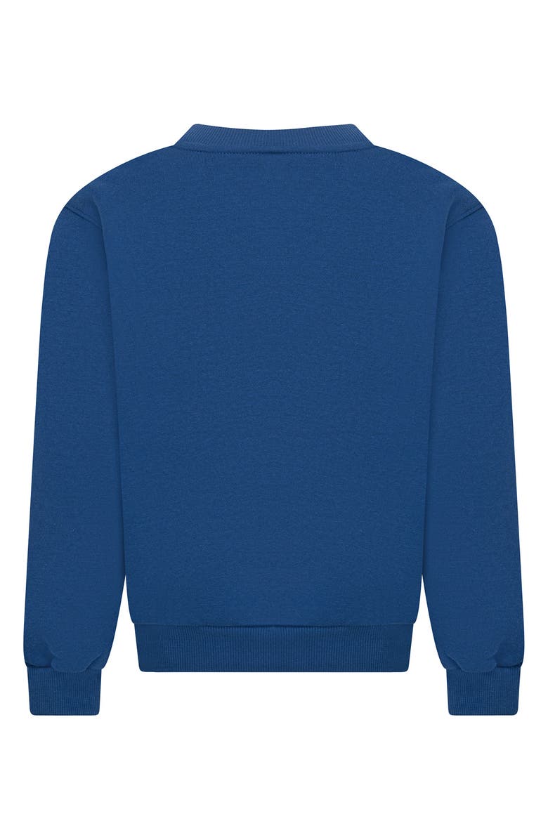 Nike Kids' Sportswear Club Specialty Fleece Crewneck Sweatshirt, Alternate, color, Court Blue