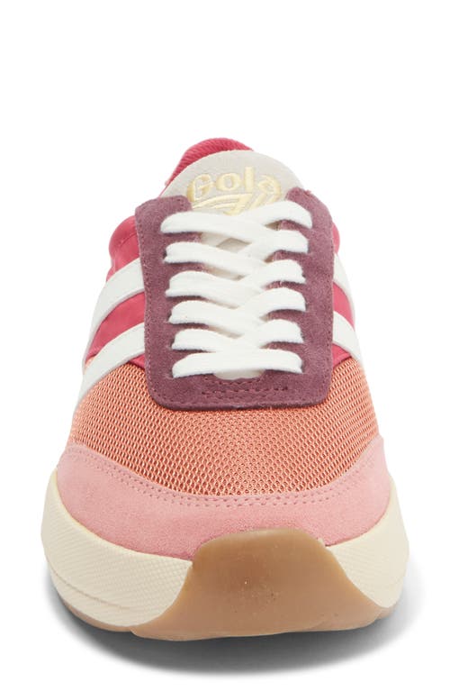 Gola Raven Low Top Sneaker In Red