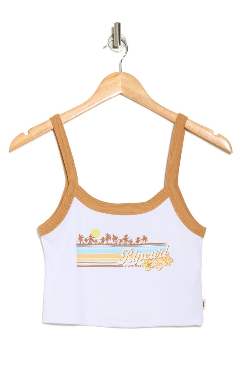 Rip Curl Sunset Baby Tank, Alternate, color, White