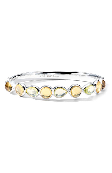 Rock Candy Citrine Bangle