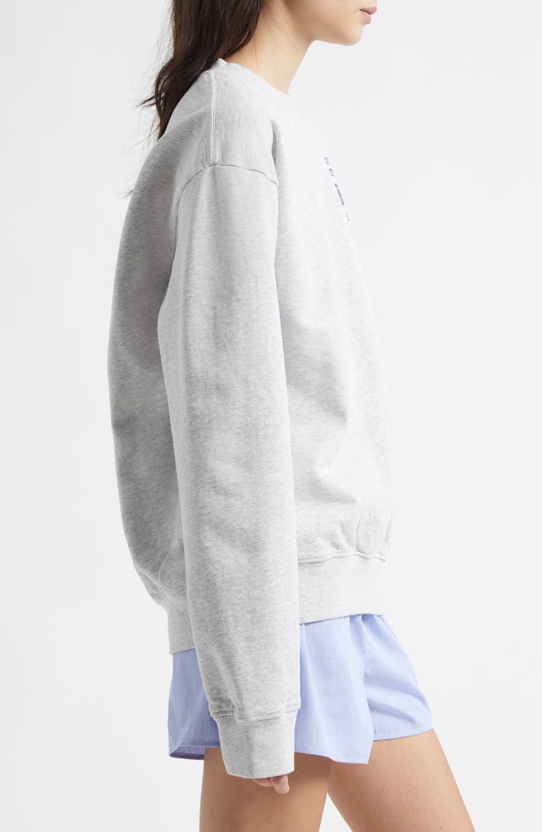 Sporty & Rich Crest Seal 100th Anniversary Graphic Sweatshirt, Alternate, color,