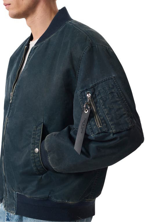 Rag & Bone Men's Manston Nylon Bomber Jacket In Salute