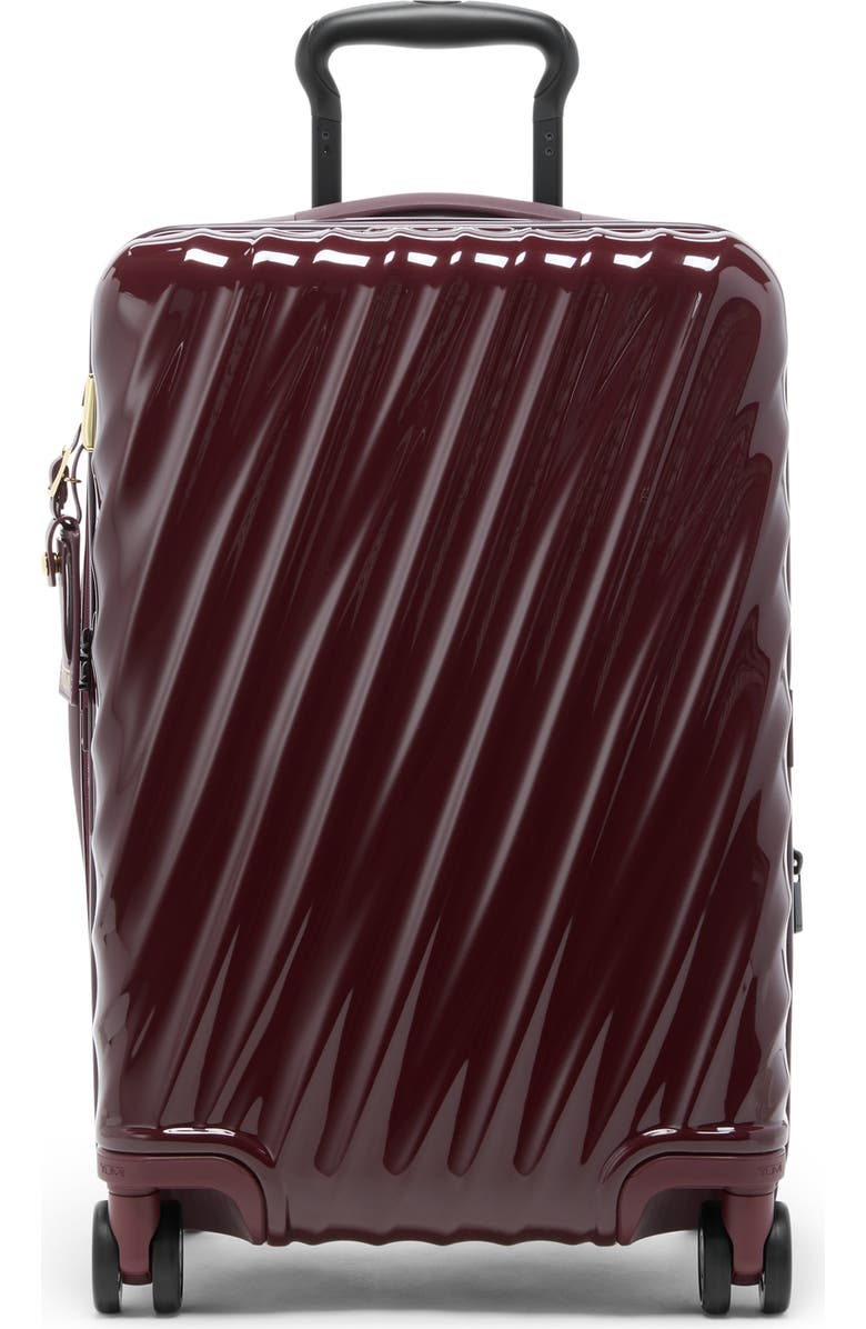 TUMI 19 Degree Lite 22-Inch International Expandable 4-Wheel Carry-On Bag, Main, color, Wine