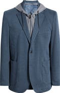 Johnston & Murphy XC Flex Pinnacle Hooded Knit Sport Coat