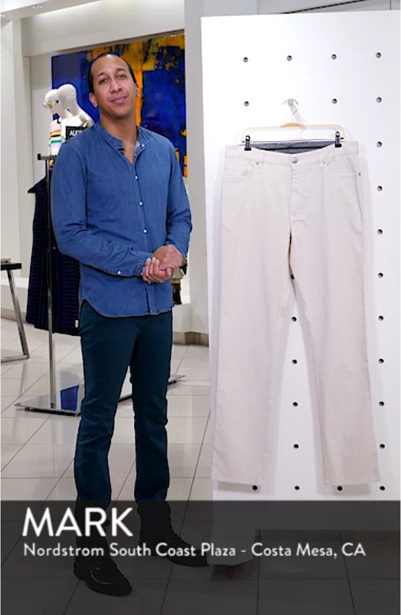 Stretch Cotton Five Pocket Pants, sales video thumbnail