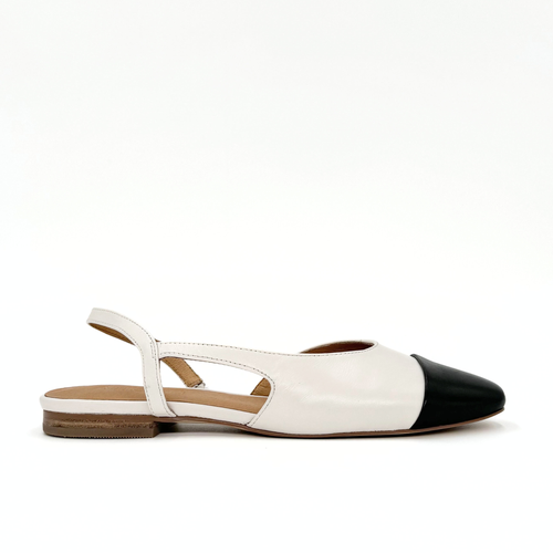 Amie Rafa Lyon Slingback Flat In Animal Print