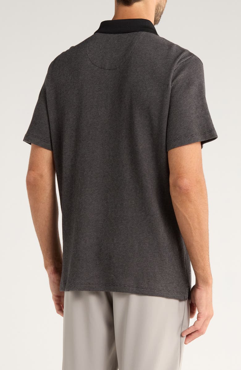 DKNY SPORTSWEAR Sumit Half Zip Knit Polo, Alternate, color, Black