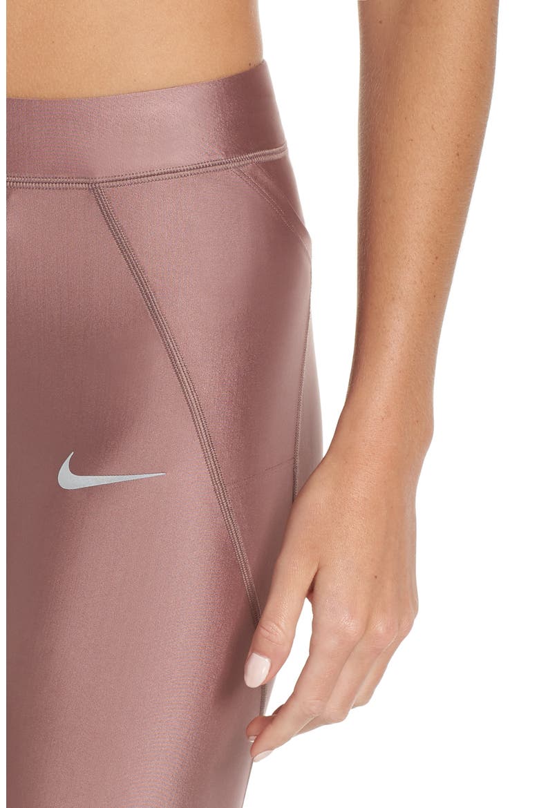 Power Speed 7/8 Running Tights, Alternate, color, SMOKEY MAUVE