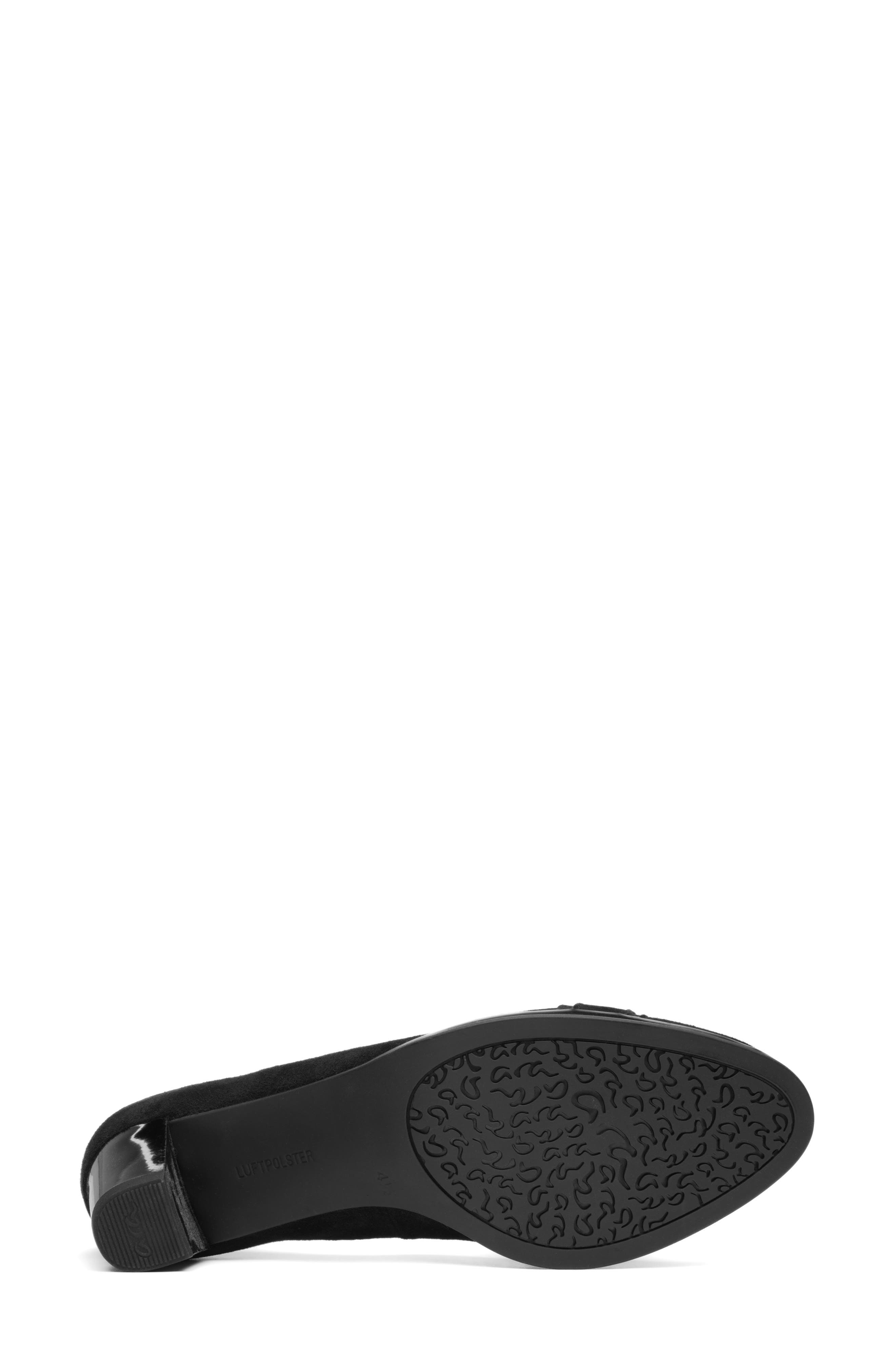 Ophelia Buckle Pump, Alternate, color, BLACK