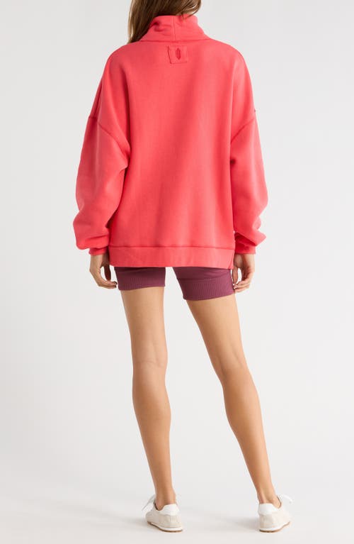 Free People Fp Movement Victory Sweatshirt & Shorts Set In Purple