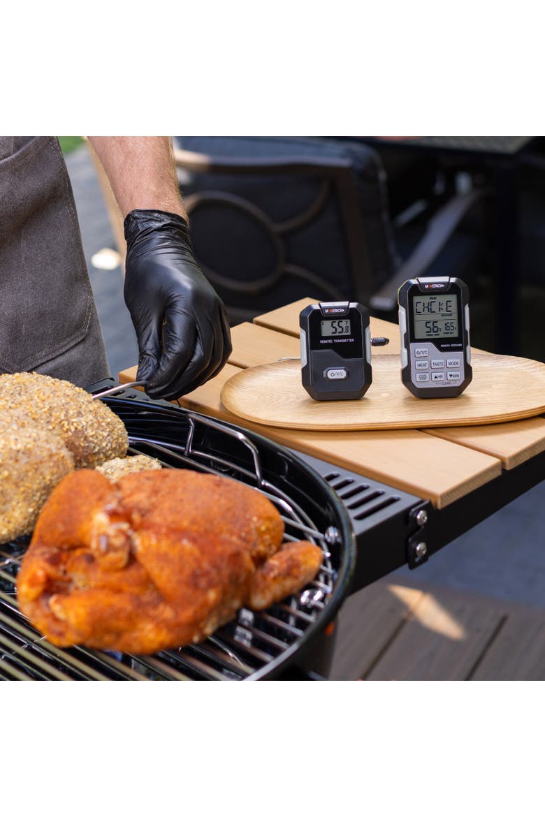 Long Range Wireless Remote Cooking Thermometer, Single Probe, Alternate, color, Black/Grey