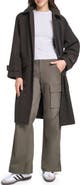 Levi's Wool Blend Mac Coat with Detachable Hood