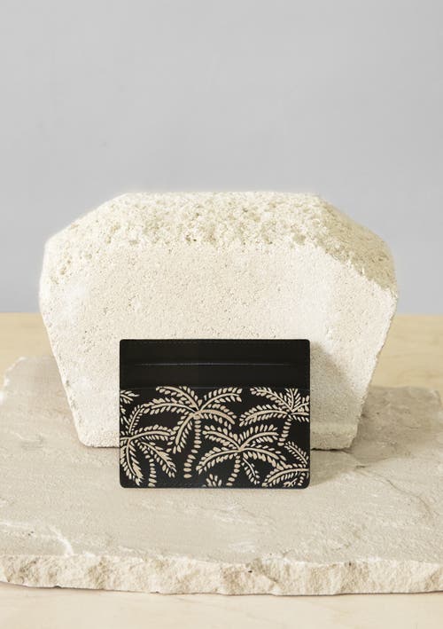 ALEPEL ALEPEL ABSTRACT PALMS CARDHOLDER 