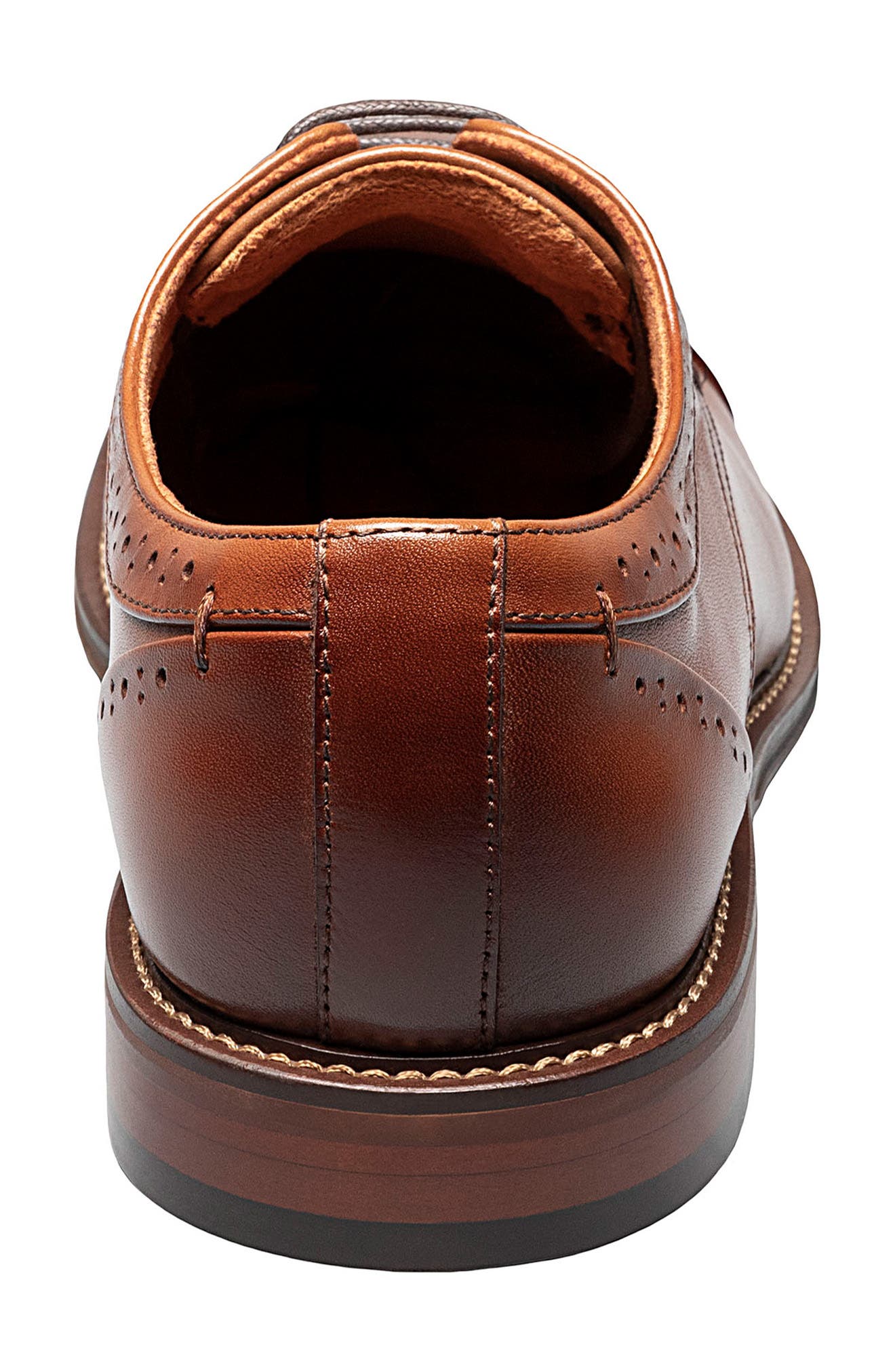 Stacy Adams Maddox Cap Toe Derby, Alternate, color, Cognac