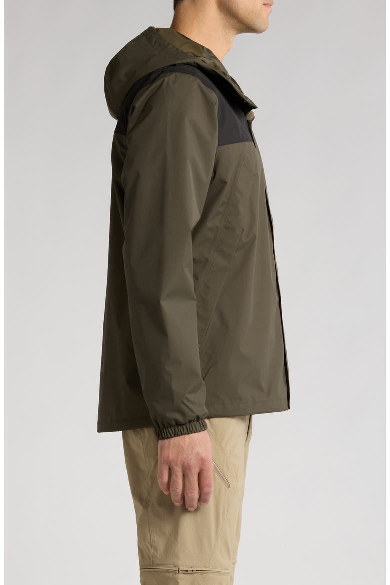 Antora Rain Jacket, Alternate, color, NEW TAUPE GREEN TNF