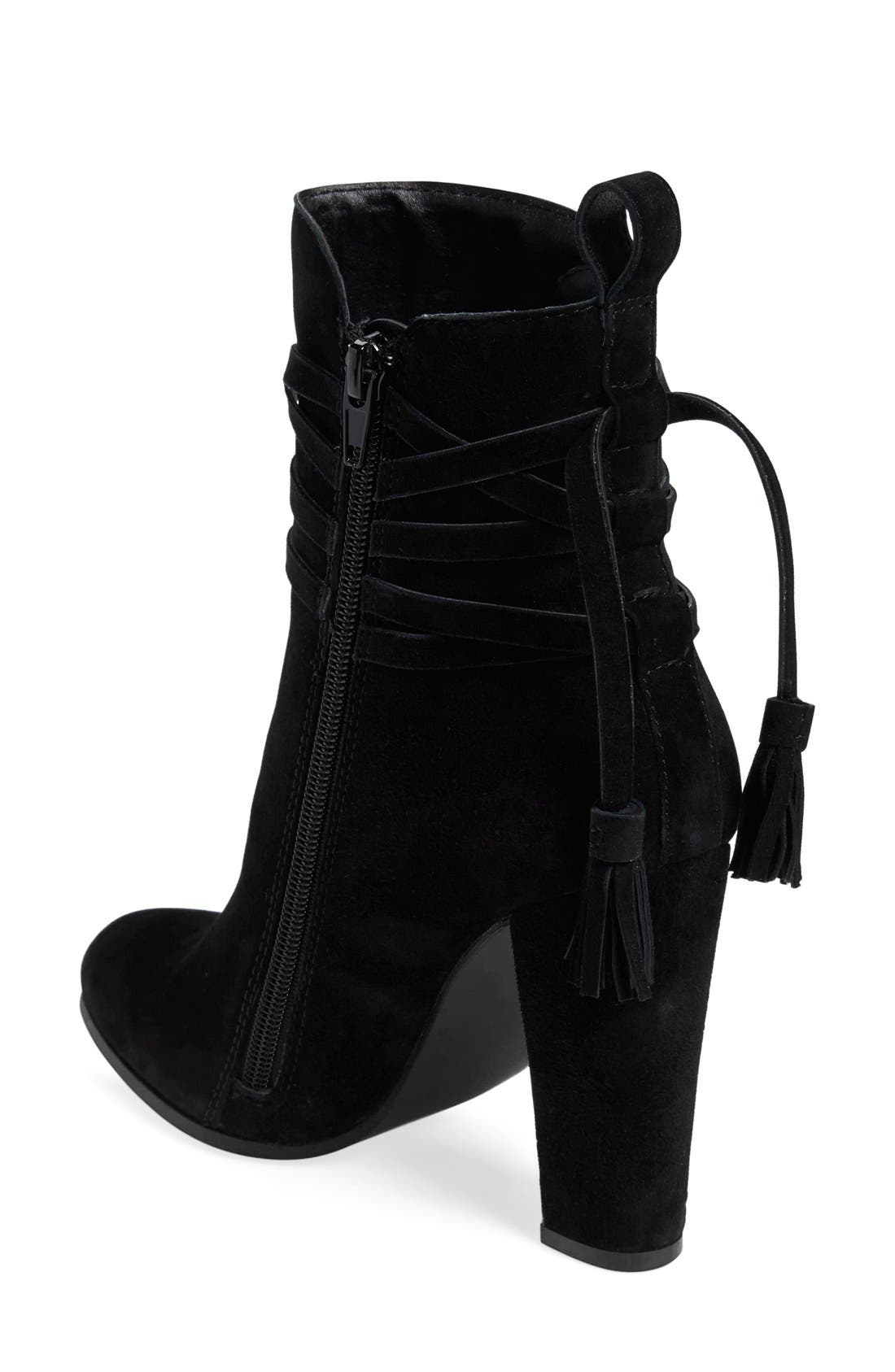 Steve Madden 'Glorria' Block Heel Bootie, Alternate, color, 