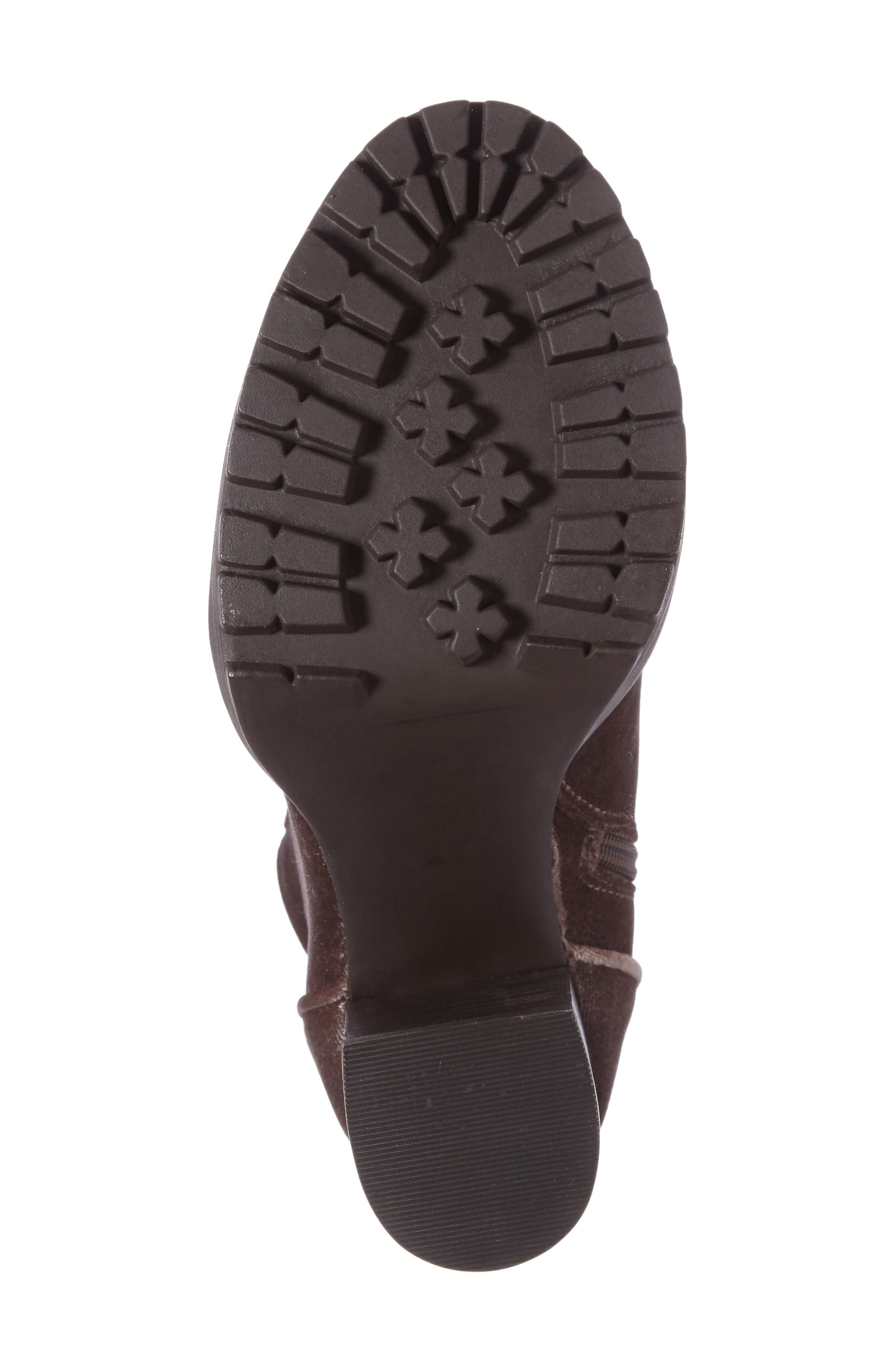 Laurie Platform Bootie, Alternate, color, TAUPE VELVET
