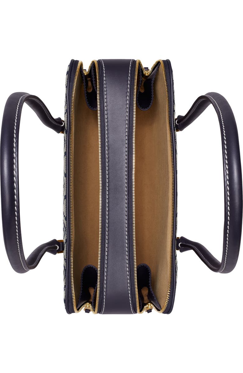 Tory Burch T Monogram Small Marshmallow Leather Satchel, Alternate, color,