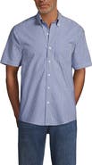 Lands' End Short Sleeve Essential Lightweight Poplin