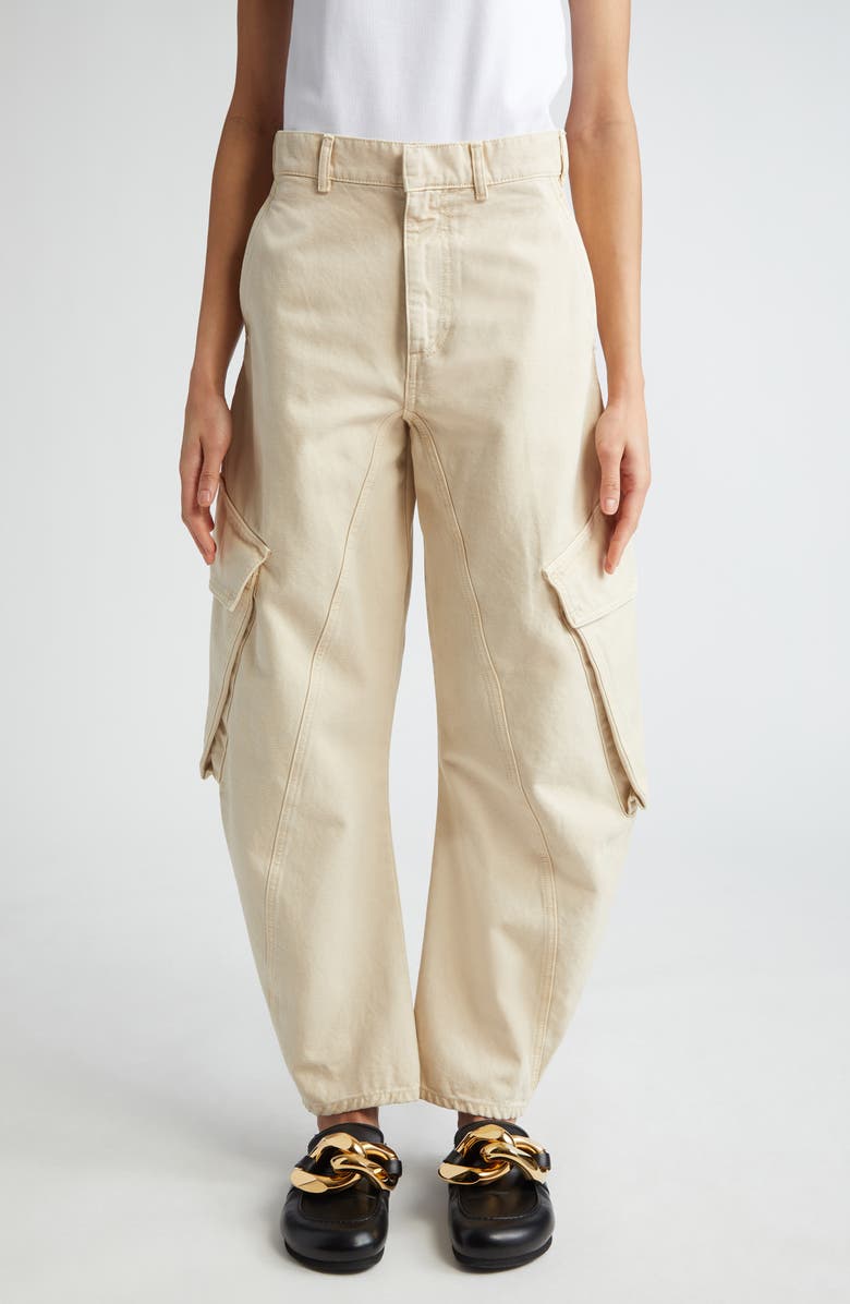 JW Anderson Twisted Oversize Cargo Pants, Main, color, 