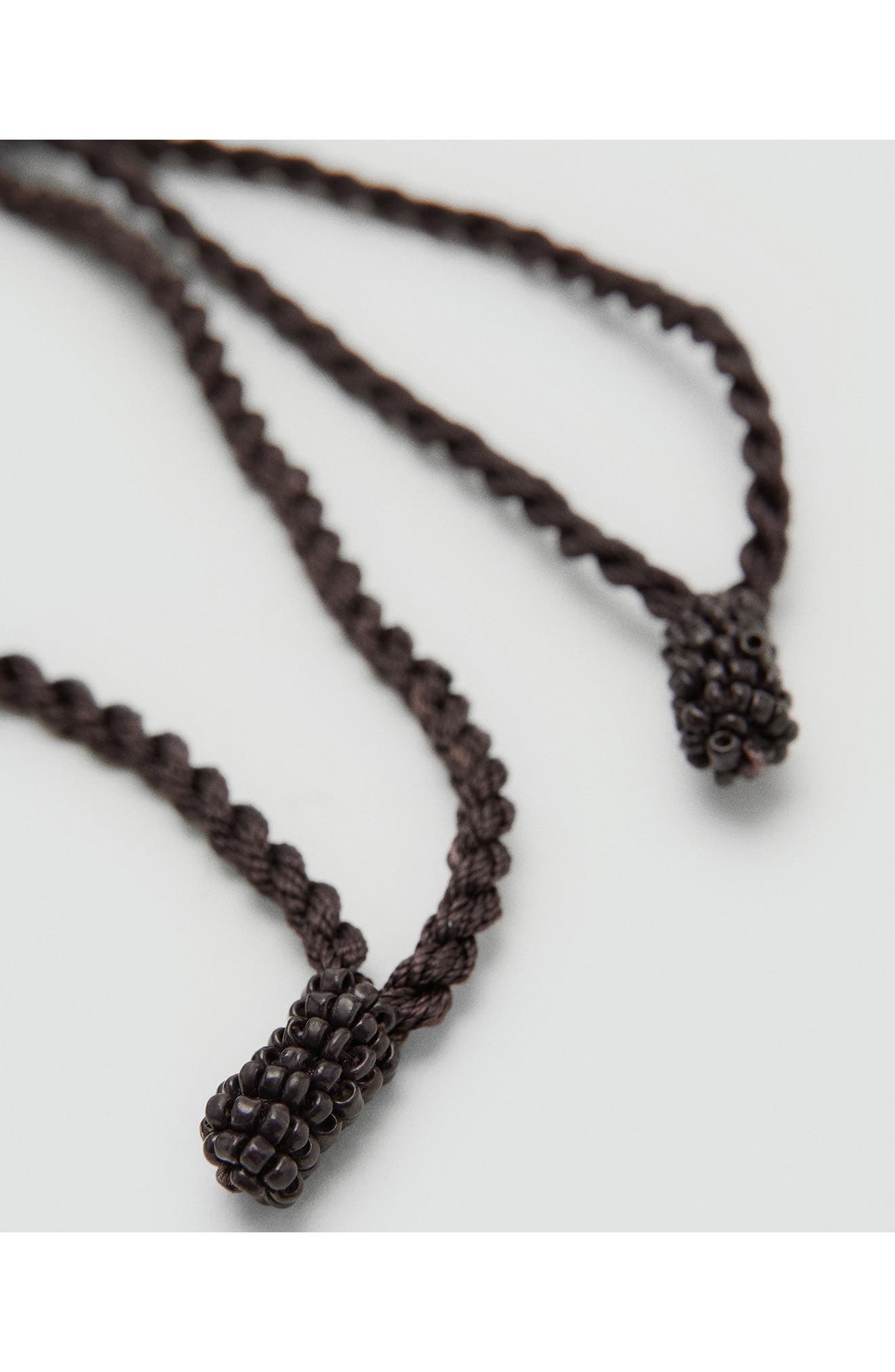 Beaded Handbag, Alternate, color, CHOCOLATE
