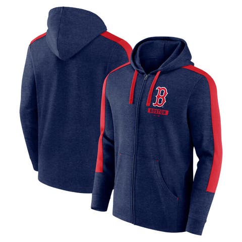 Boston Red Sox フリースフード付き Lサイズ mens-charcoal-boston-red-sox-