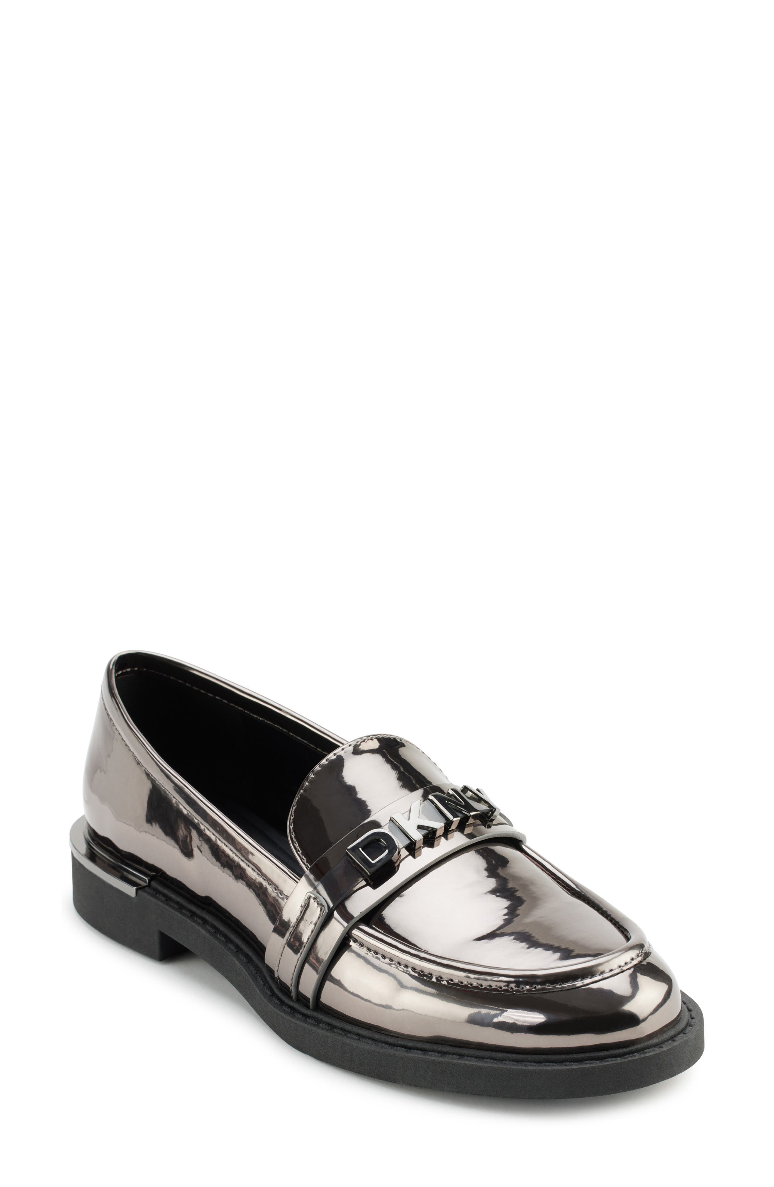 DKNY Rooney Bit Loafer, Main, color, Graphite