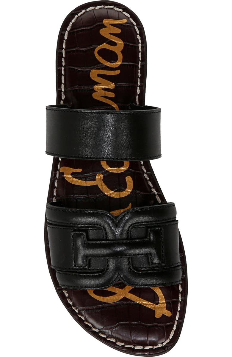 Sam Edelman Gabi Two-Strap Slide Sandal, Alternate, color, Black