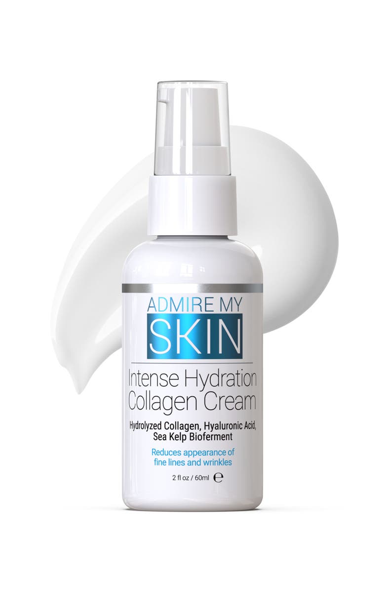 Admire My Skin Intense Hydration Collagen Cream, Main, color, Clear
