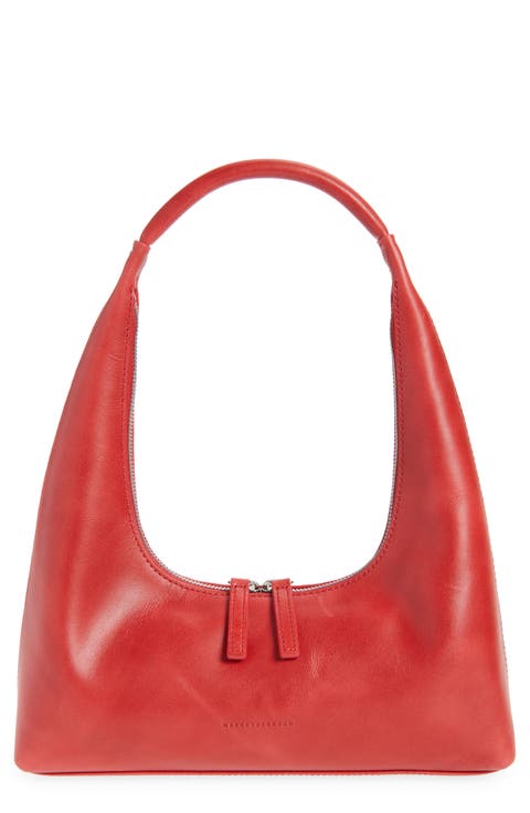 Leather Hobo Bag