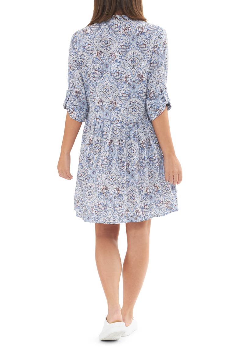 Brook Layered Maternity Shirtdress, Alternate, color, LAPIS