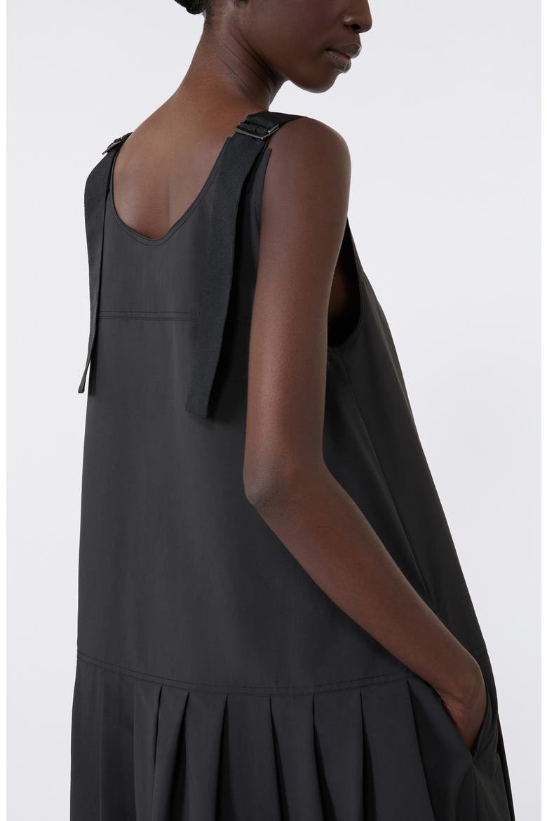 Water Repellent Canvas Dress, Alternate, color, BLACK