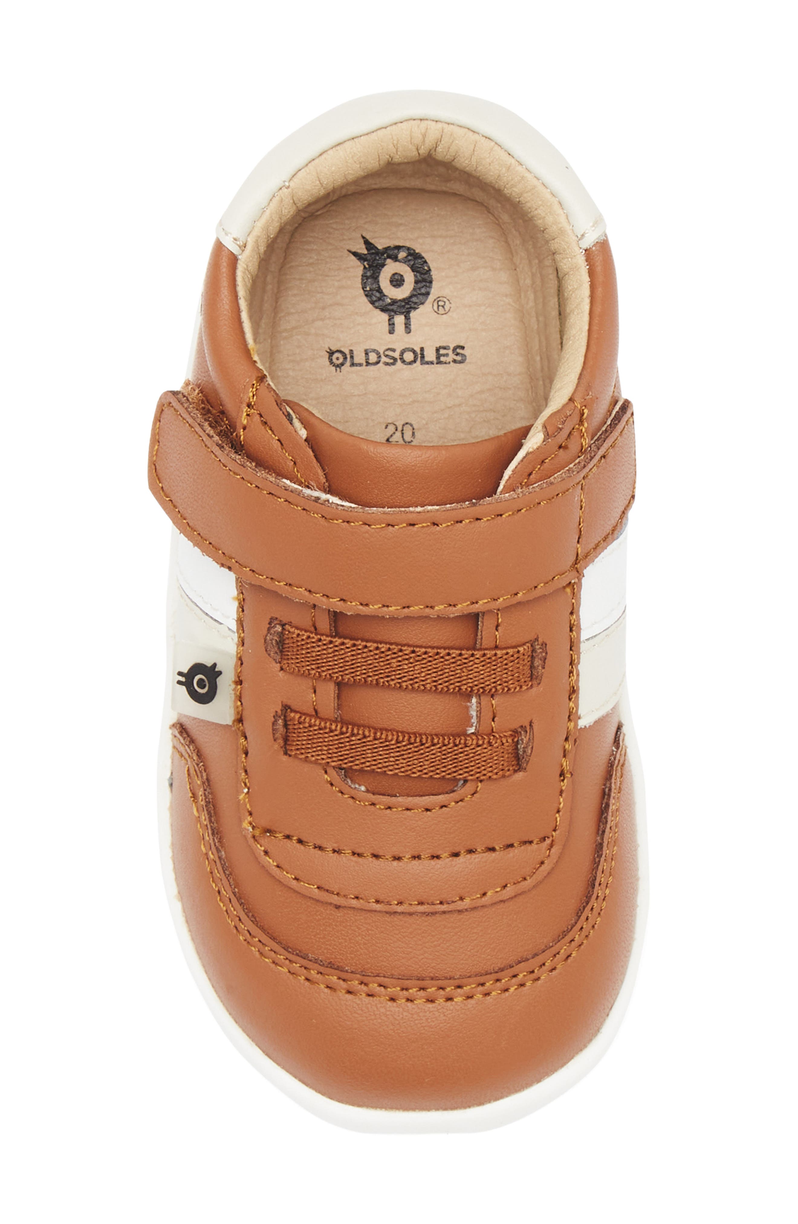 OLD SOLES Kids' Play Ground Sneaker, Alternate, color, Tan / Snow / Sporco