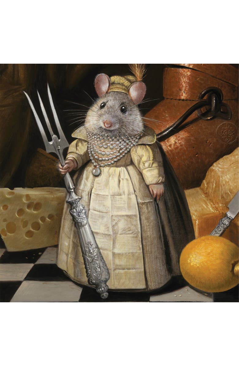 NEW YORK PUZZLE COMPANY Lady Camembert 500 Piece Puzzle, Alternate, color, NO COLOR