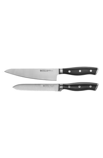 Henckels Cutlery 2-piece Carving Set In Black