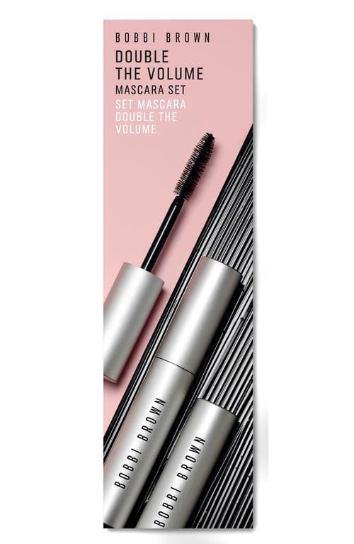 Bobbi Brown Double Volume Smokey Eye Mascara Duo (limited Edition) $82 Value